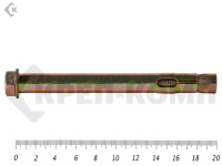 Анкер болт болтом м16 20х200 (10шт)
