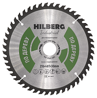 Диск 216*30*48Т, пильный по дереву Hilberg Industrial (1 шт.)